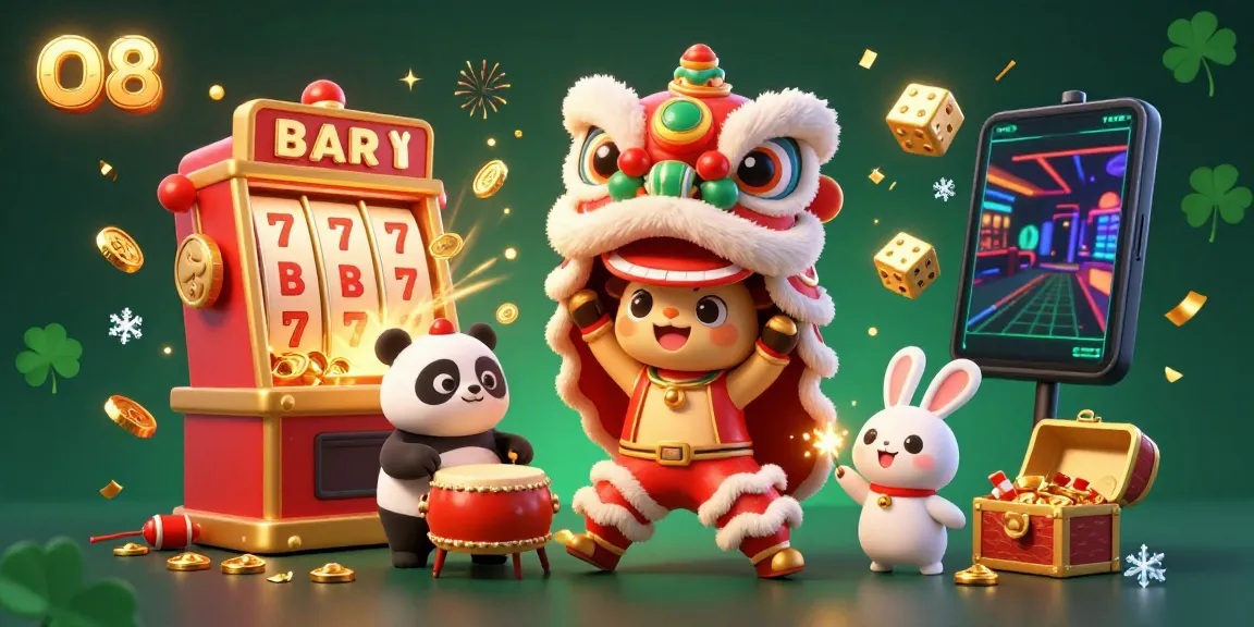 Experience O8's thrilling jackpot scene with dynamic characters and vibrant casino elements.